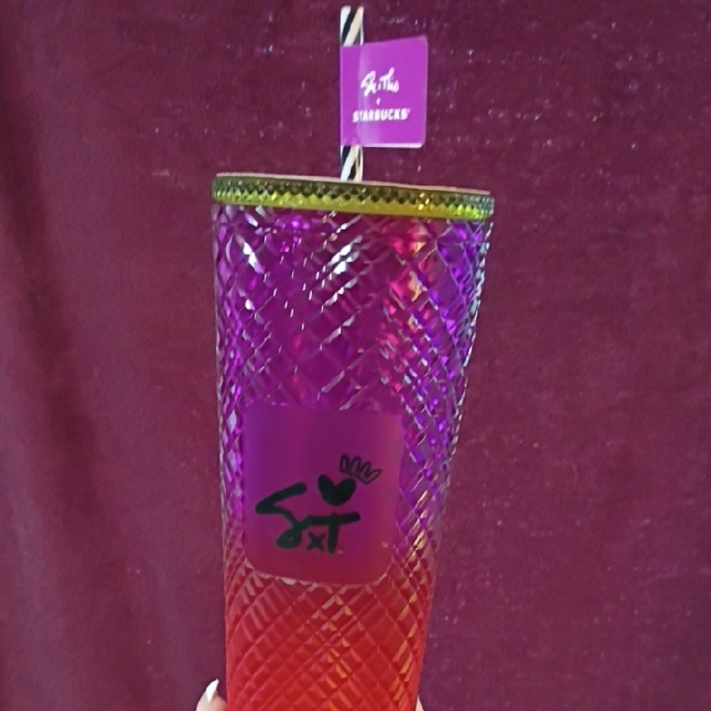 Starbucks Gradient Purple and Red Tumbler